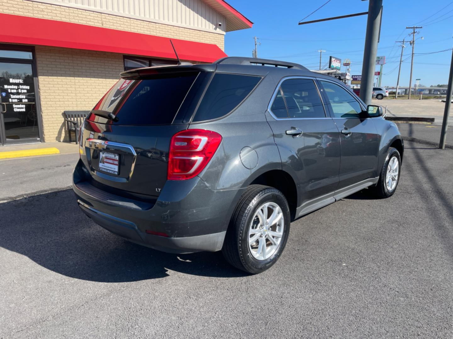 2017 Blue Chevrolet Equinox (2GNALCEK8H6) with an V6, 3.6 Liter engine, Auto, 6-Spd w/OD transmission, located at 8008 Warden Rd, Sherwood, AR, 72120, (501) 801-6100, 34.830078, -92.186684 - Photo#7